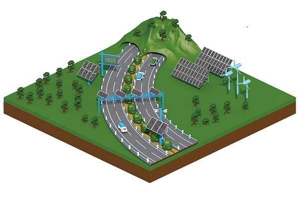 Solution Solaire pour Construction de Routes