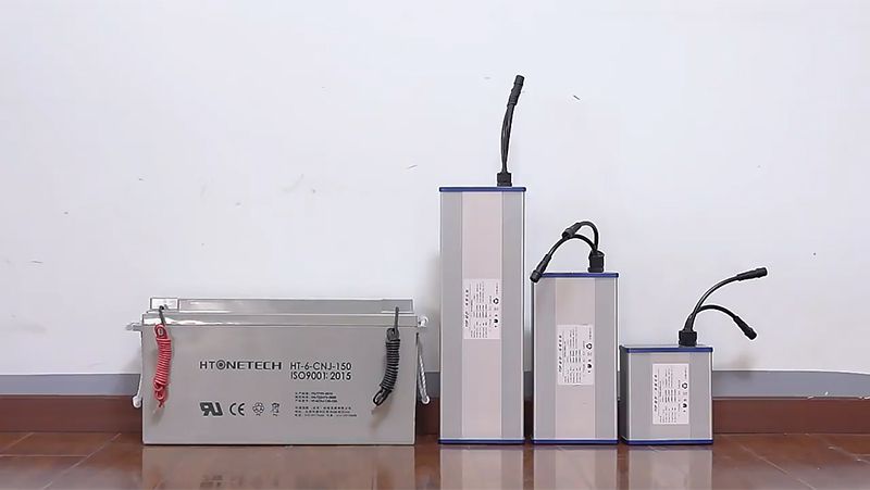 Batterie solaire lithium-fer-phosphate